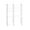 Workspace Shelving Unit  option White / Dark Grey