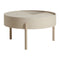 Arc Coffee Table  option White Ash