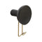 Around Wall Hanger  option Black / Satin Brass Metal