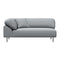 Collar Open End Sofa  option Left Arm
