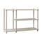 Elevate Shelving System 3  option Oak