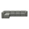 Flora L-Shaped Sectional  option Kvadrat Remix 3 0133