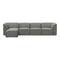 Flora Sectional Sofa  option Kvadrat Remix 3 0133