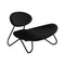 Meadow Lounge Chair  option Kvadrat Hallingdal 180