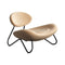 Meadow Lounge Chair  option Sorensen Leather Duet 30239 Nubuck/Suede Gold