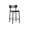 Soma Stool  option Black Painted Ash