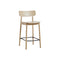 Soma Stool  option White Pigmented Lacquered Oak