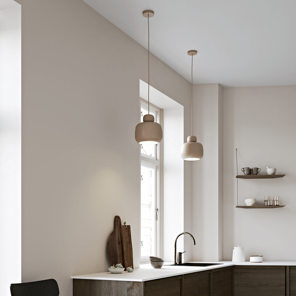Stone Pendant Light