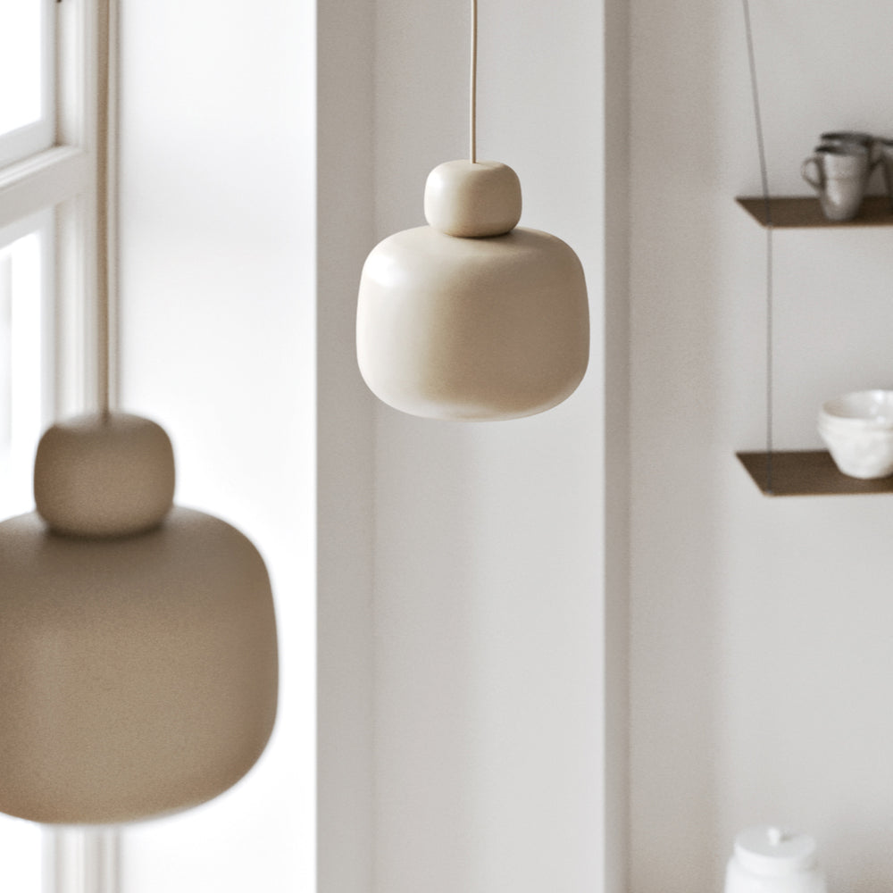 Stone Pendant Light