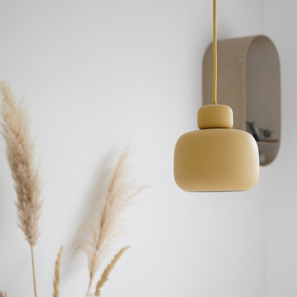 Stone Pendant Light