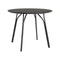Tree Round Dining Table  option Charcoal Black 0720 Fenix / Black