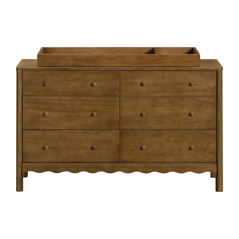pre assembled baby dresser Swell 6-Drawer Assembled Dresser Babyletto Color: Natural Walnut