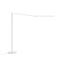 Z-Bar Titan LED Floor Lamp  option Matte White