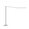 Z-Bar Titan LED Floor Lamp  option Silver