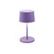 Olivia Pro Mini Portable Table Lamp  option Painted Lilac