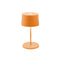 Olivia Pro Mini Portable Table Lamp  option Painted Orange