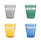 A Pallini Tumbler (Set of 4)  option Assorted Colors