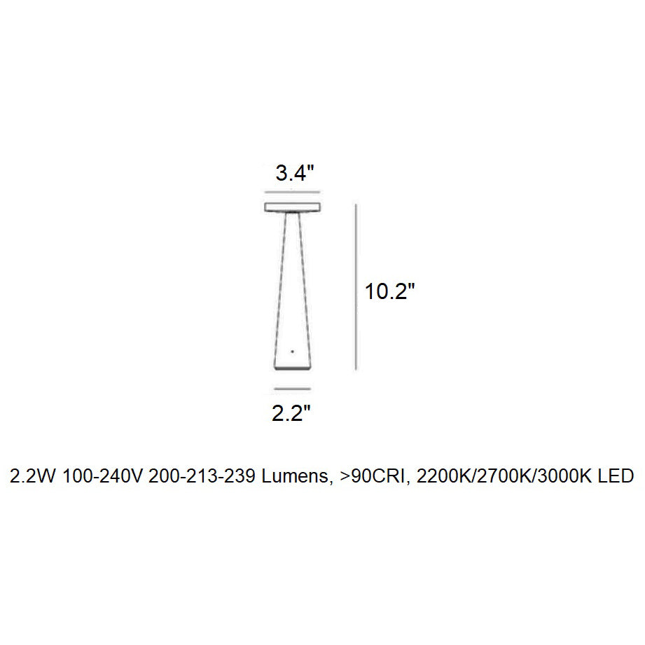 Angelina Pro Portable Table Lamp