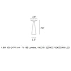Damina Pro Portable Table Lamp