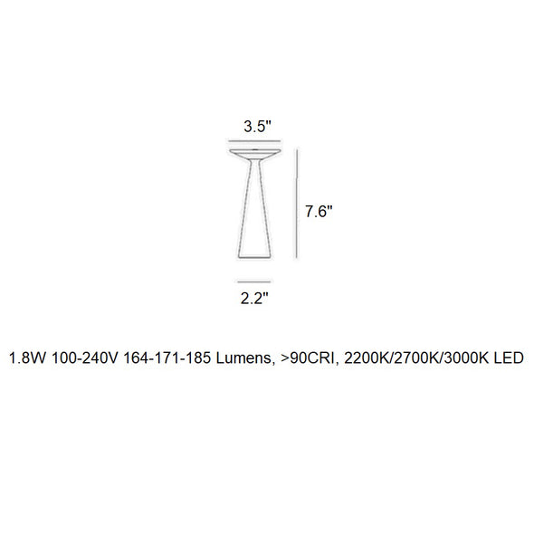 Damina Pro Portable Table Lamp