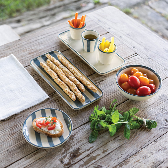 Lido Rectangular Plate (Set of 4)