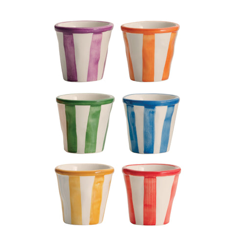 Lido Righe Espresso Shot Cups (Set of 6)