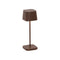 Ofelia Pro Micro Portable Outdoor LED Table Lamp  option Rust