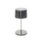 Olivia Pro Mini Portable Table Lamp  option Metallic Black Chrome