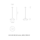 Pina Pro Portable Table Lamp