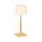 Poldina Classic Portable LED Table Lamp  option Matte Gold
