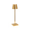 Poldina Micro Outdoor Table Lamp  option Glossy Gold