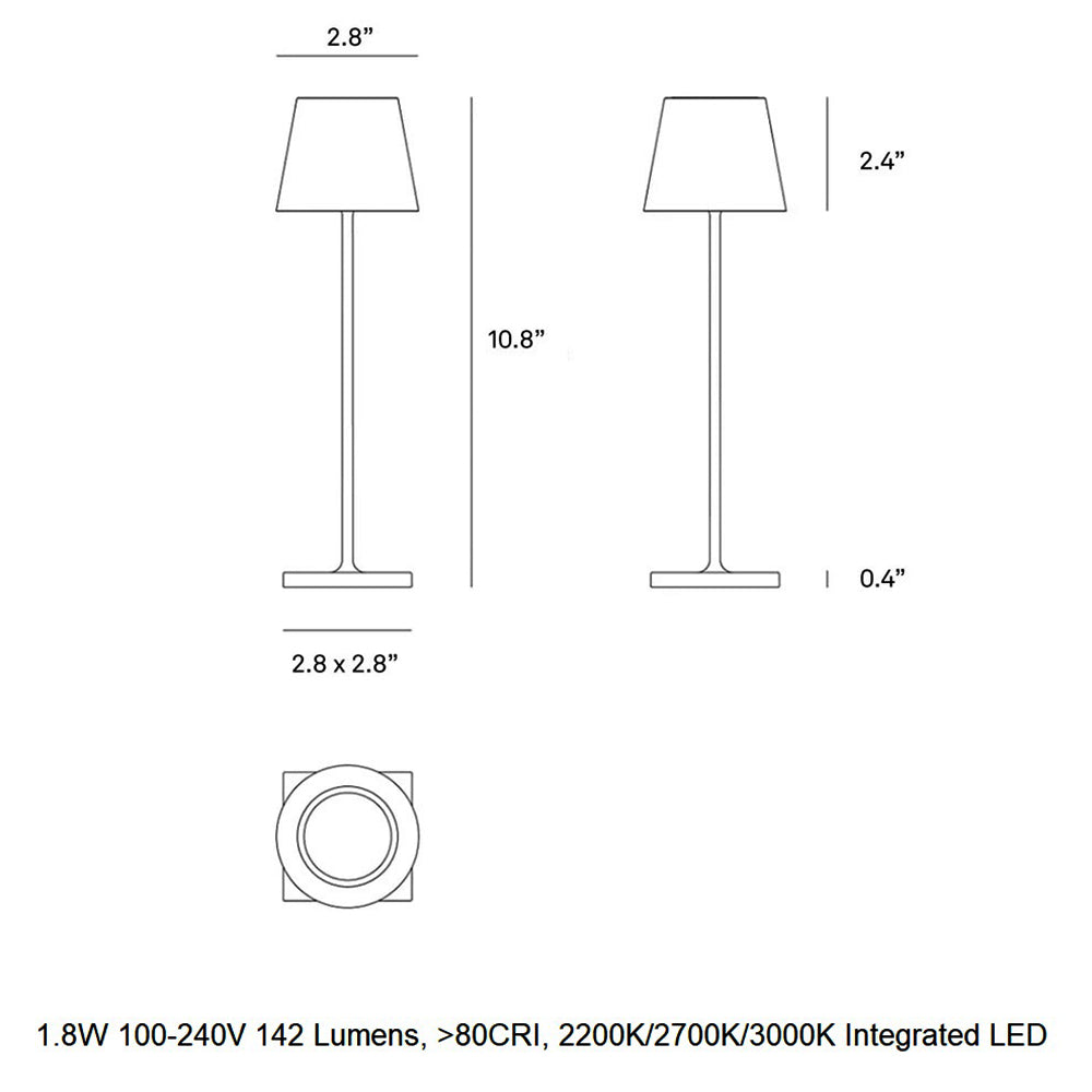 Poldina Micro Outdoor Table Lamp