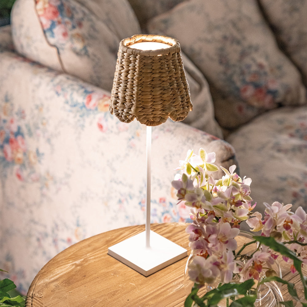 Poldina Wicker Scalloped Shade