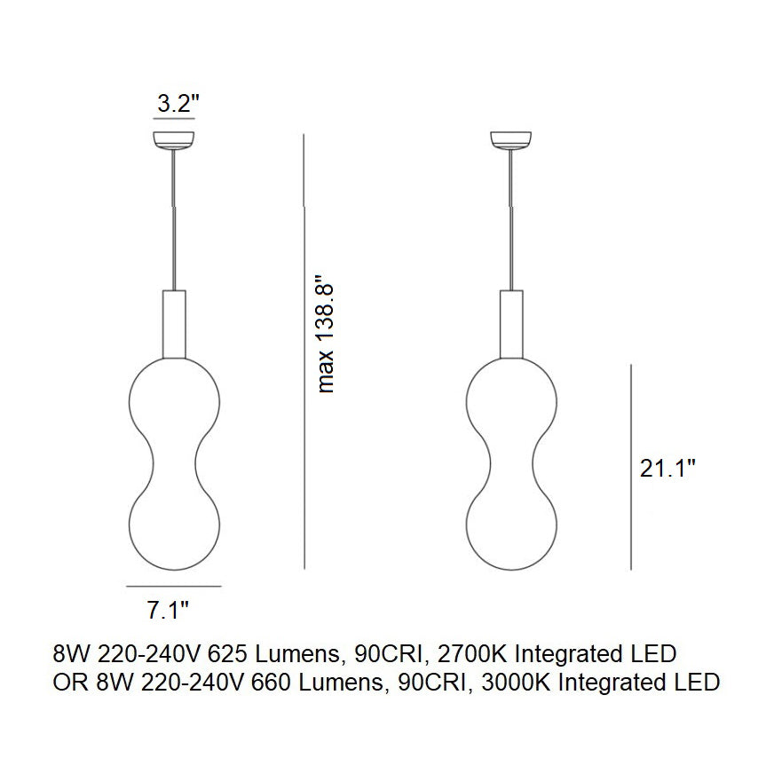 Sfer'Otto LED Pendant Light