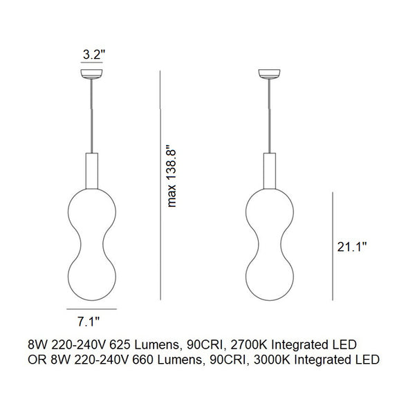 Sfer'Otto LED Pendant Light