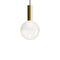 Sfera LED Pendant Light  option Clear Sandblasted