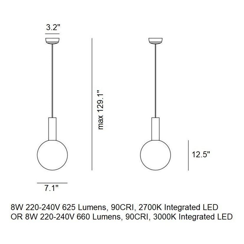 Sfera LED Pendant Light