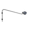 Super O Long Portable Outdoor LED Wall Sconce  option Black