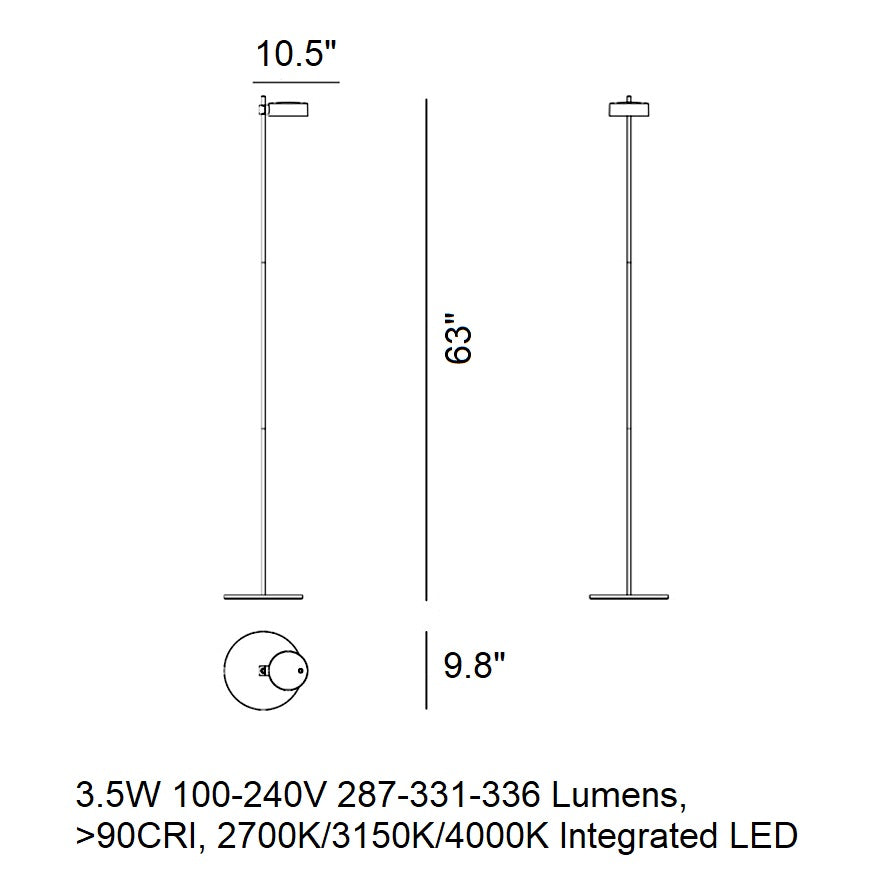 Super O Portable Outdoor LED Floor Lamp