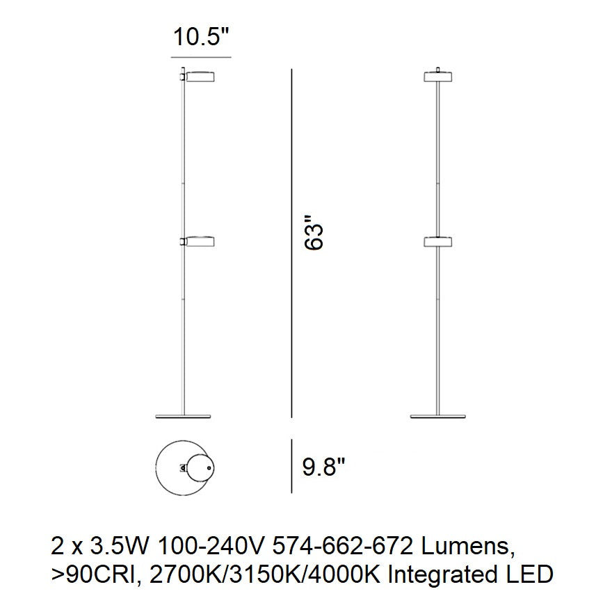 Super O Portable Outdoor LED Floor Lamp