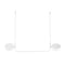 Super O Portable Outdoor LED Hanging Lamp  option White
