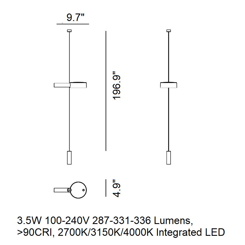 Super O Portable Outdoor LED Suspended Floor Lamp