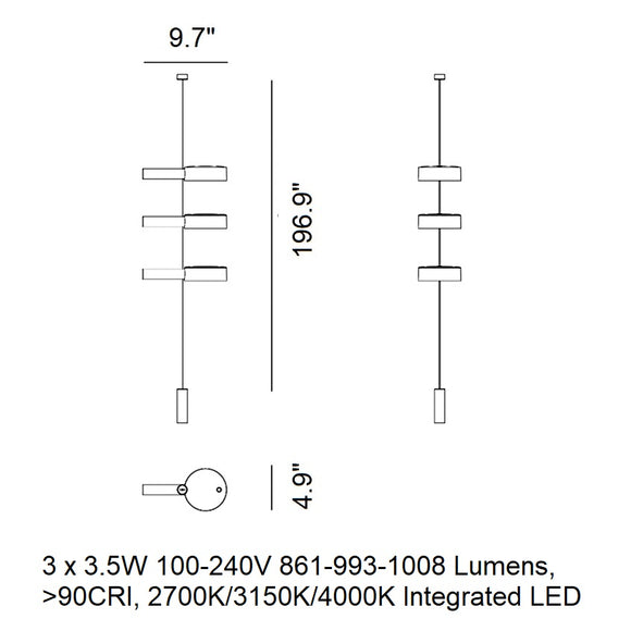 Super O Portable Outdoor LED Suspended Floor Lamp