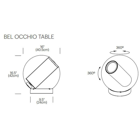 Bel Occhio Table Lamp