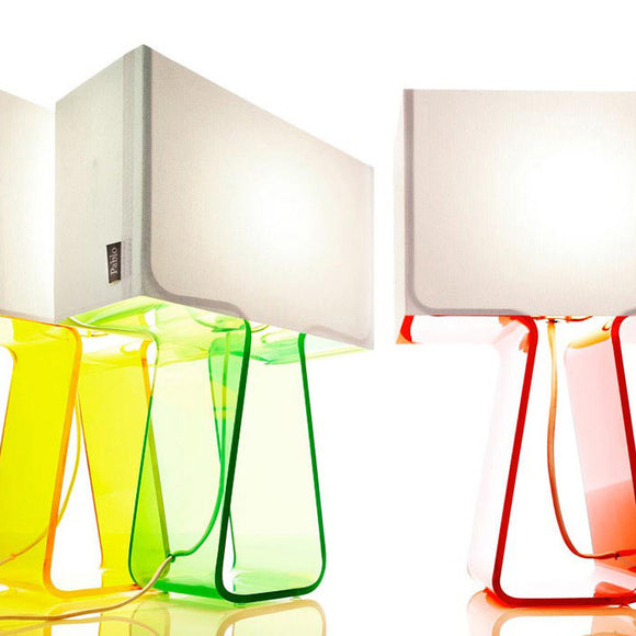 Tube Top Color Table Lamp