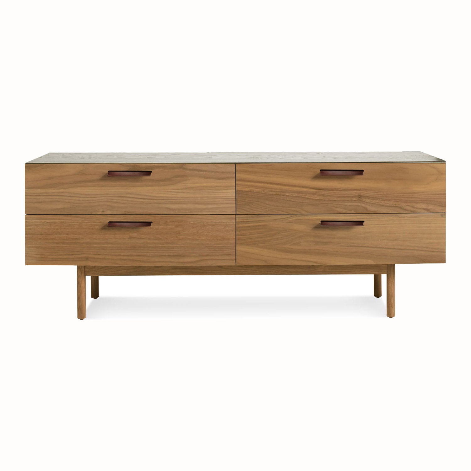 Blu Dot | Shale 4 Drawer Dresser | Hickory | Wood Blu Dot | Shale 4 Drawer Dresser | Hickory | Wood