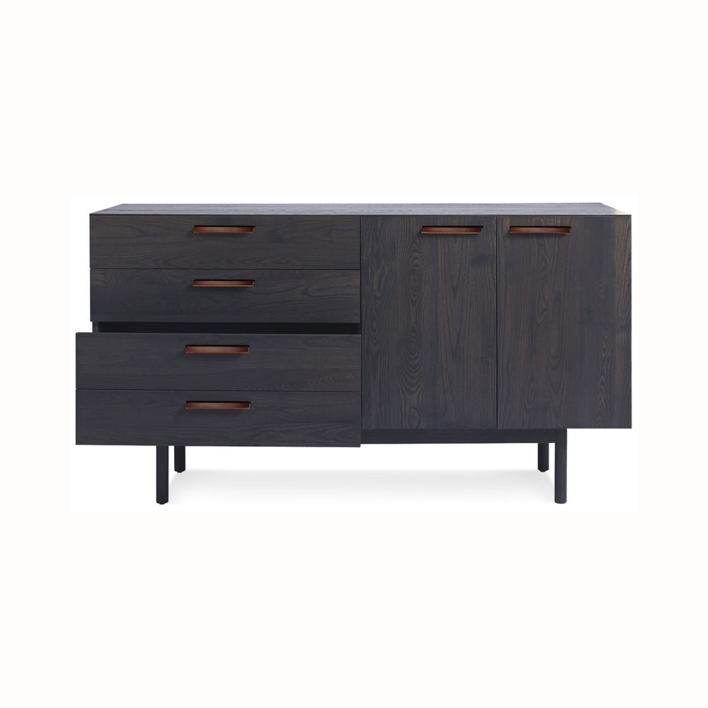 Shale 4 Drawer/2 Door Credenza