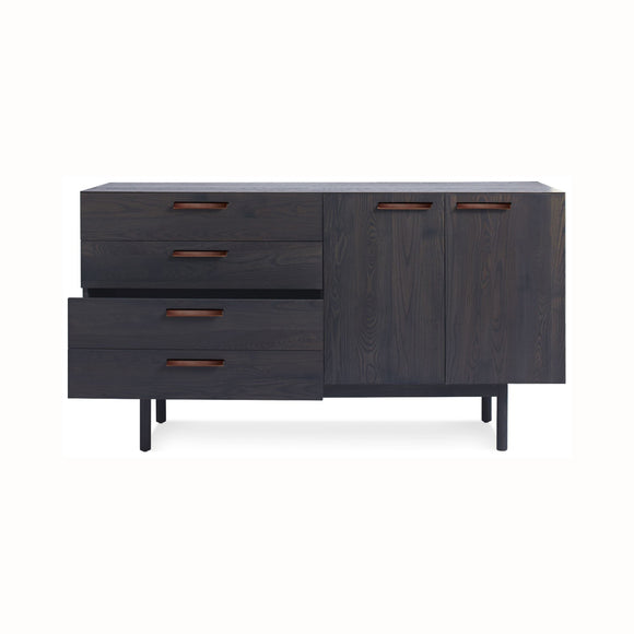 Shale 4 Drawer/2 Door Credenza