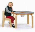 Woody Chalkboard Table for Kids