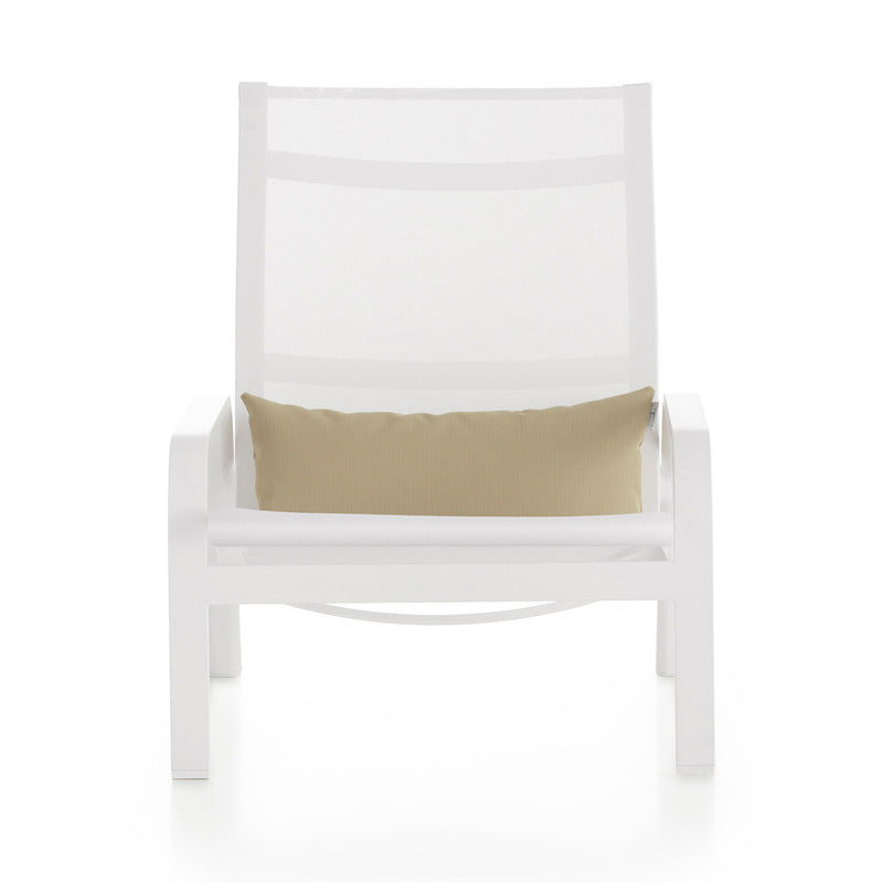 Stack Outdoor High Back Lounge Chair
